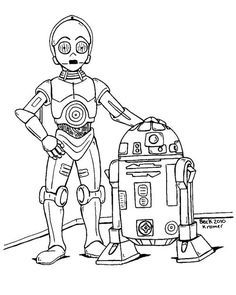 Lego Star Wars Coloring Pages R2D2 4