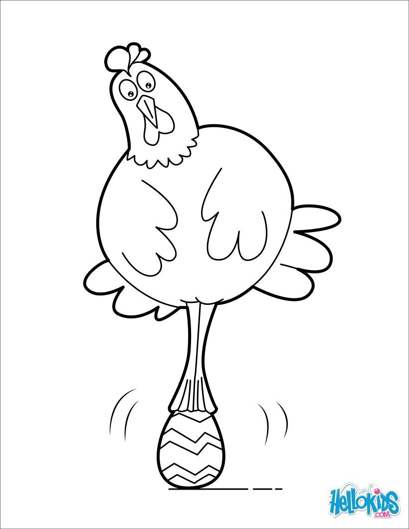 Easter Chicks Coloring Page 16