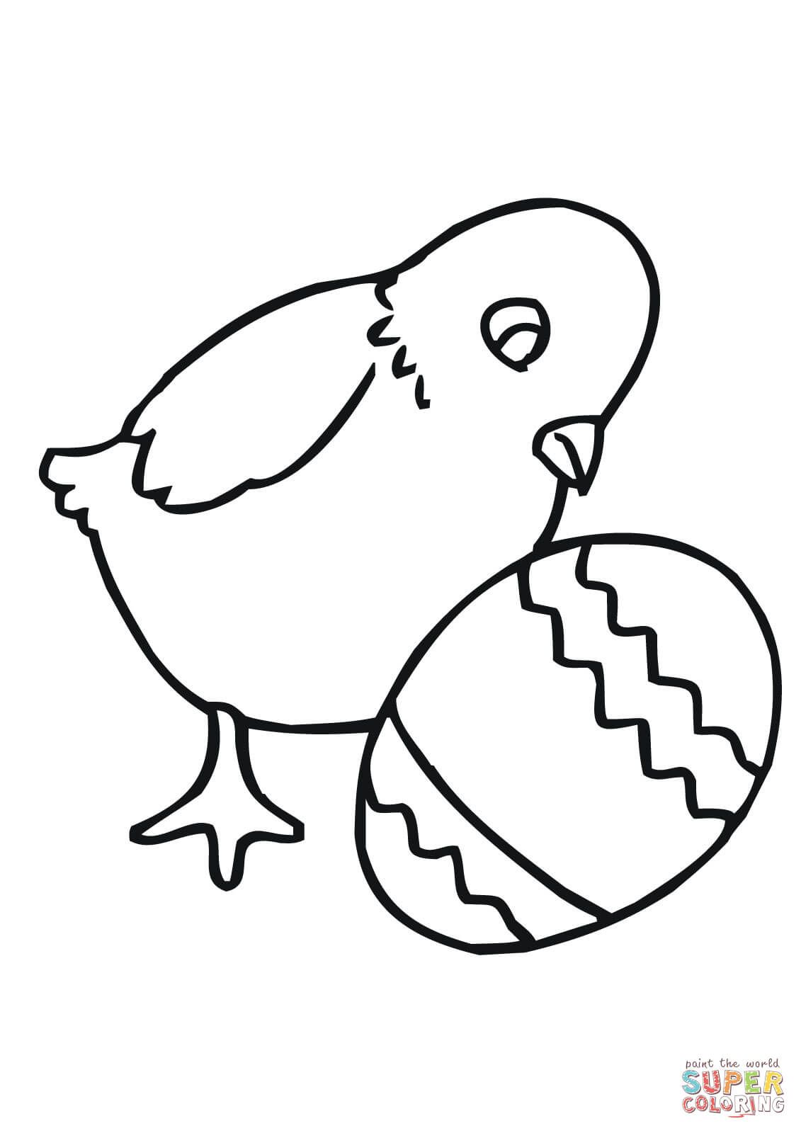 Easter Chicks Coloring Page 41