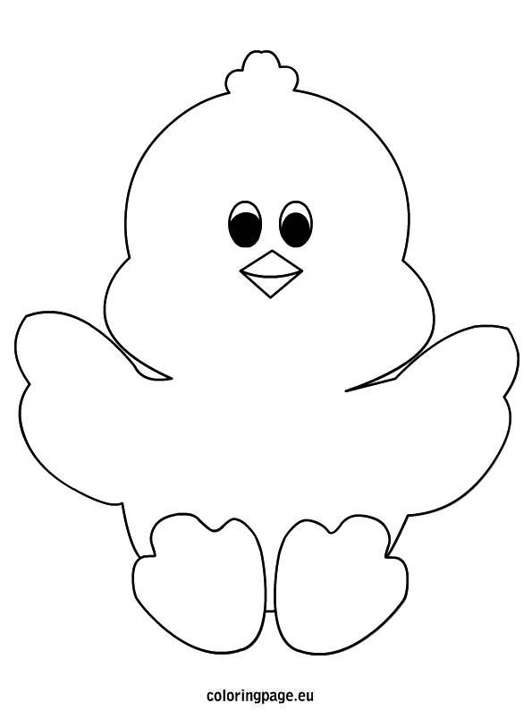 Easter Chicks Coloring Page 57