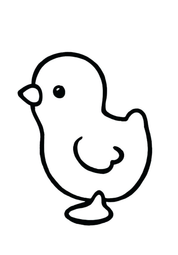 Easter Chicks Coloring Page 9