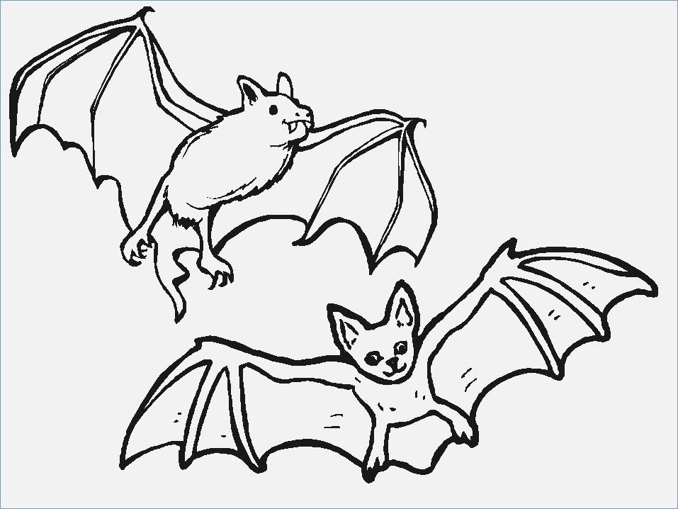 Halloween Coloring Pages Bats 24