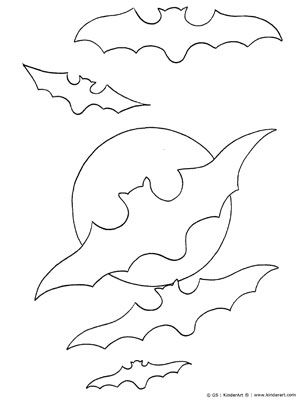 Halloween Coloring Pages Bats 28