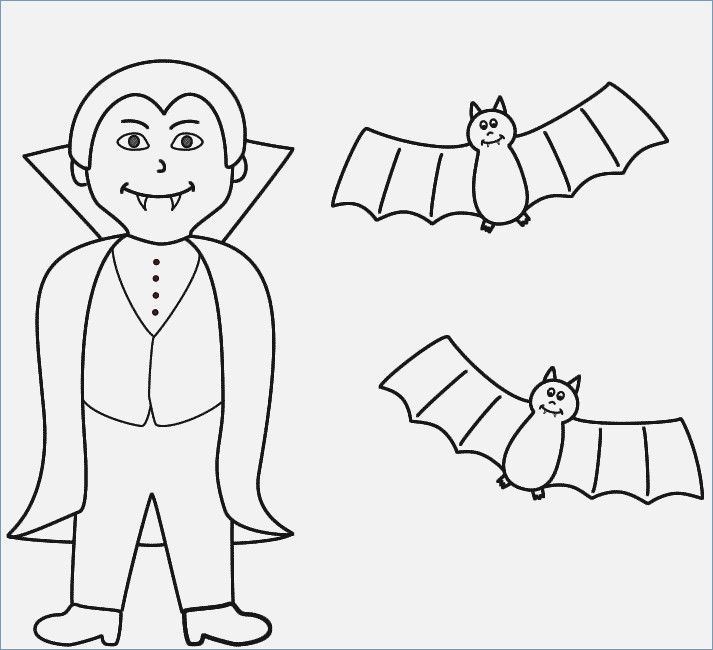 Halloween Coloring Pages Bats 32