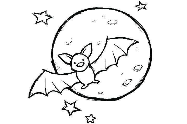 Halloween Coloring Pages Bats 34