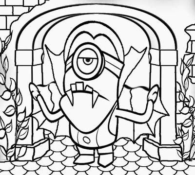 Halloween Coloring Pages Vampire 45