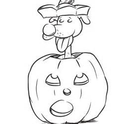 Halloween Dog Coloring Pages 15