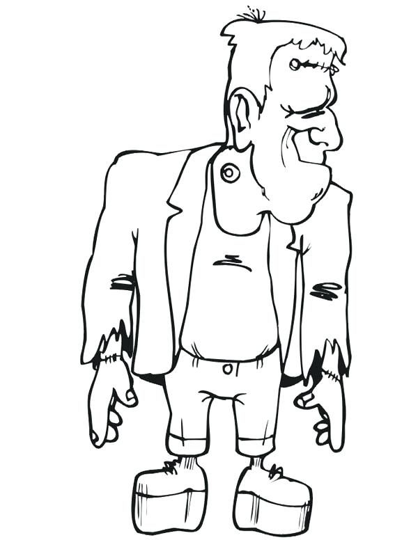 Halloween Frankenstein Coloring Pages 32