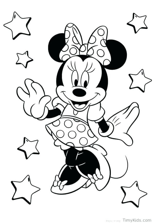 Minnie Mouse Easter Coloring Pages 20