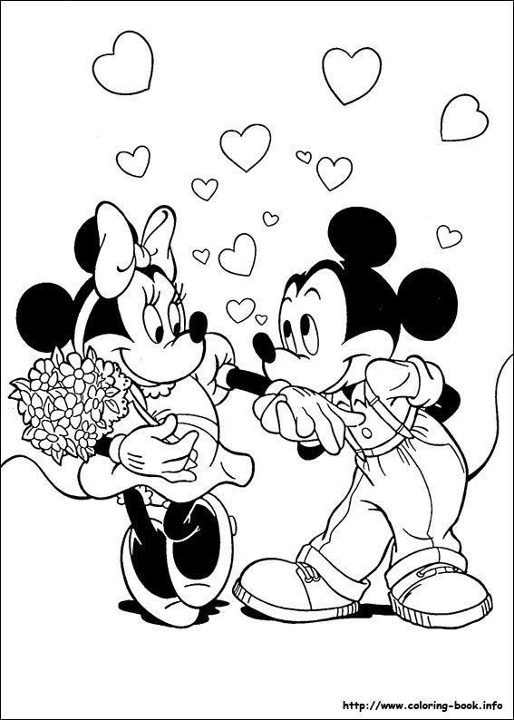 Minnie Mouse Easter Coloring Pages 22
