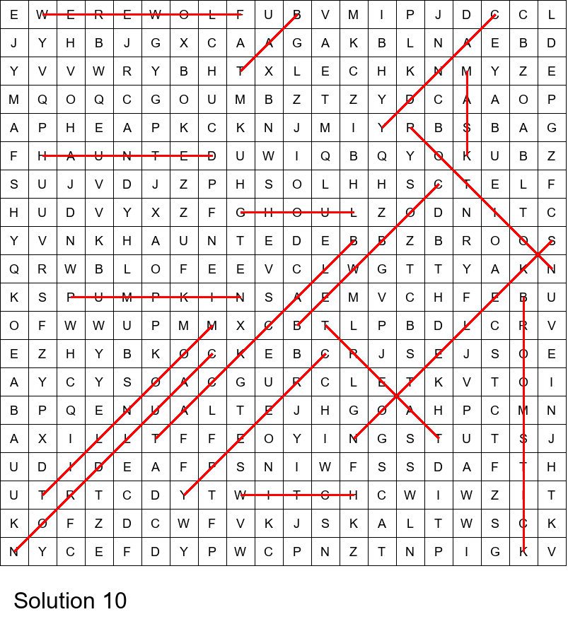 Challenging Halloween word search for teens size 20x20 No 10