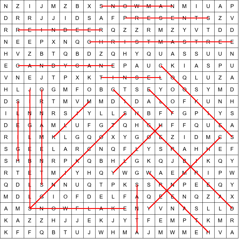 Easy to hard Christmas word search puzzles size 20x20