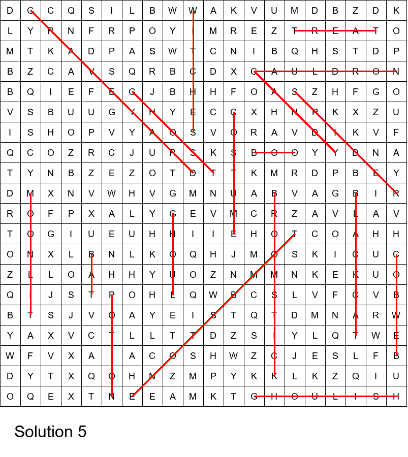 Halloween word search for middle school size 20x20 No 5
