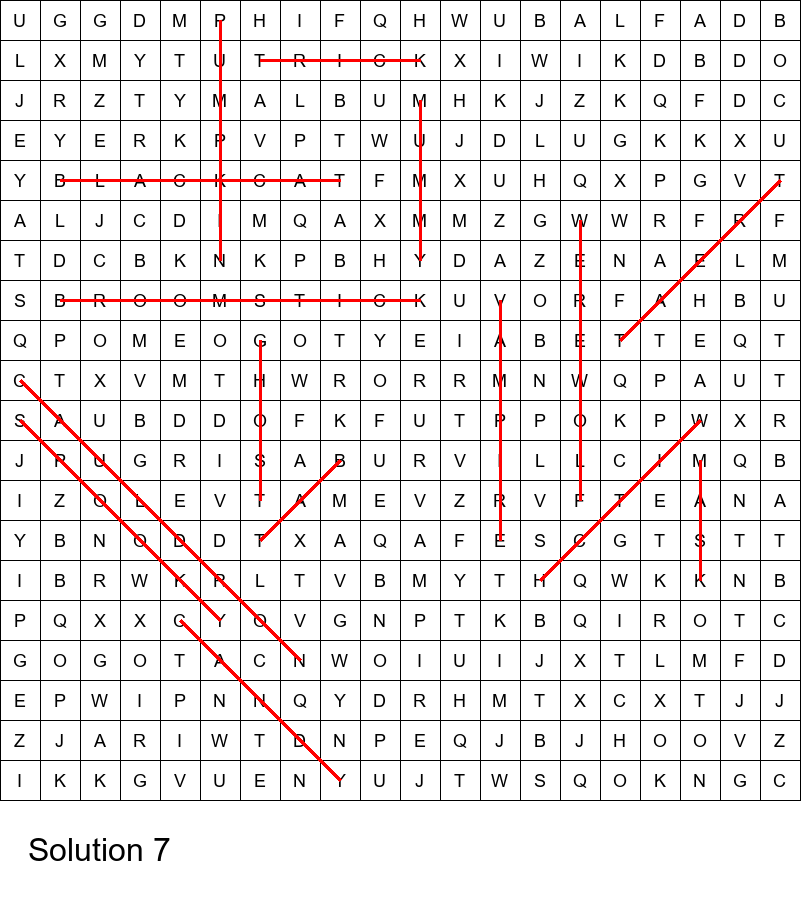 Spooky Halloween word search with solutions size 20x20 No 7