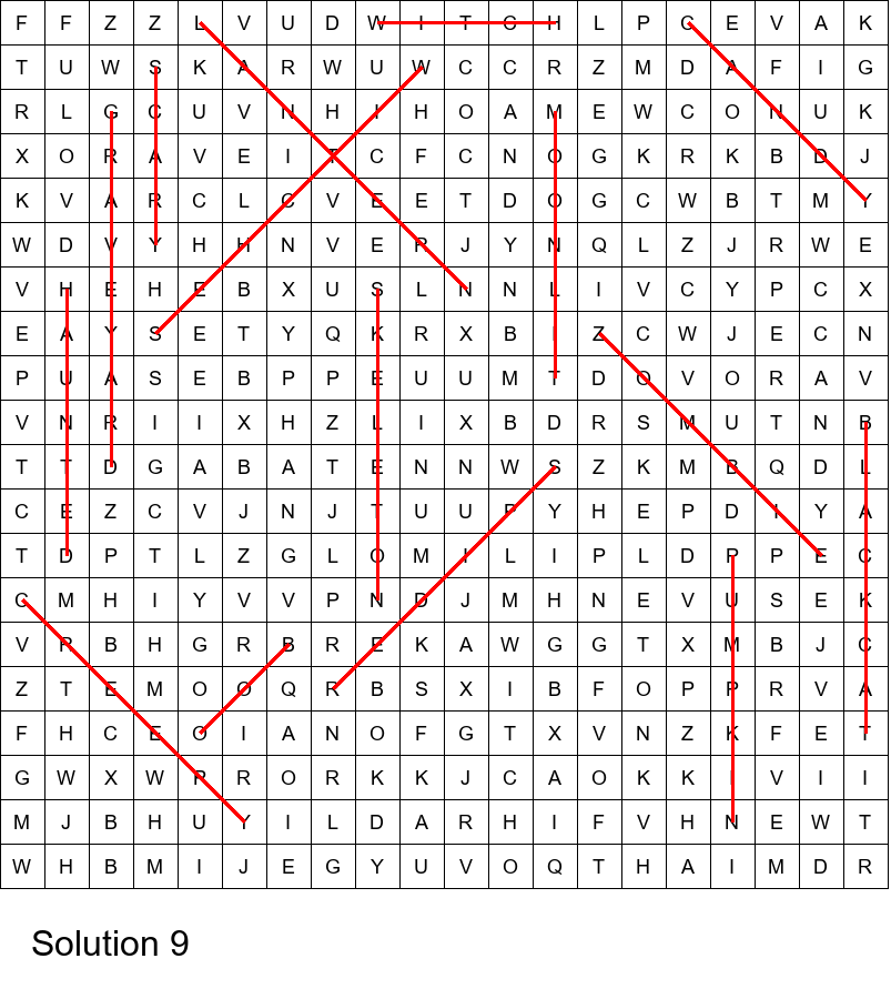 Spooky Halloween word search with solutions size 20x20 No 9