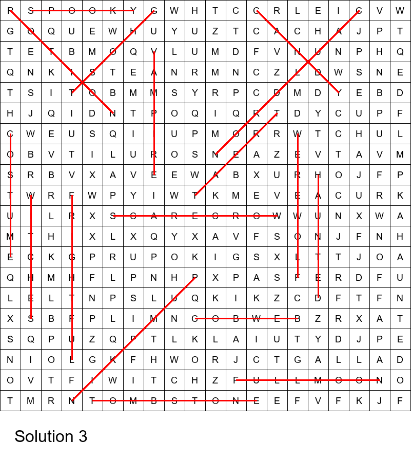 Top 20x20 Halloween word search with answers size 20x20 No 3