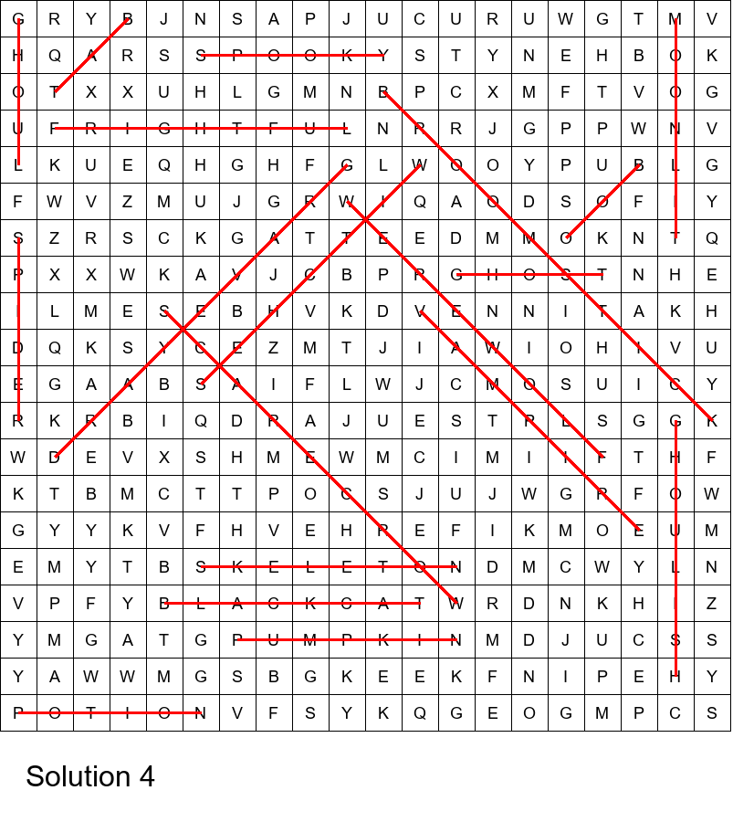 Top 20x20 Halloween word search with answers size 20x20 No 4
